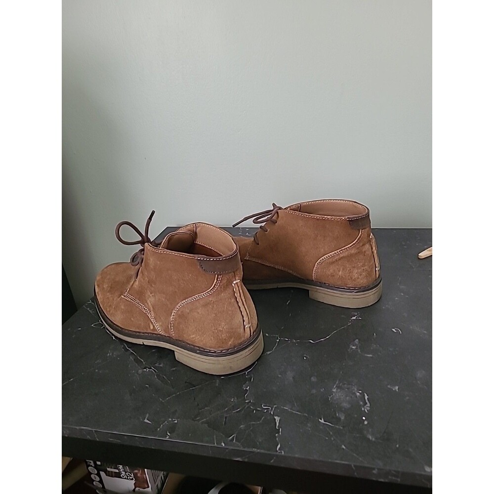 Nunn Bush Mens Brown Suede Chuka Boots Size 8.5 - Picture 4 of 9